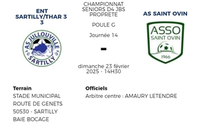 Matchs du 21/23 Février. 2025